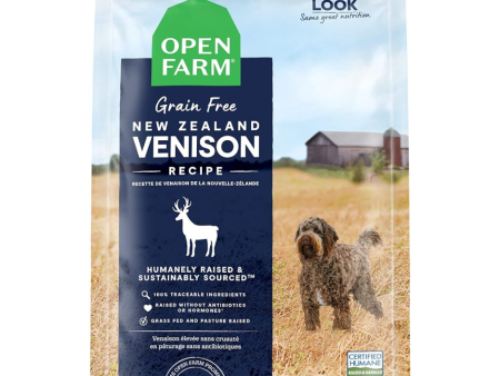 Open Farm Ancient Grains New Zealand Venison Dry Dog Food Discount