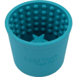 Innovative Pet Products Lickimat Yogie Mat Treat Dispenser Turquoise for Dogs For Cheap