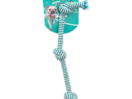 Mammoth Flossy Chews Extra Fresh 3 Knot Tug Dog Toy Sale