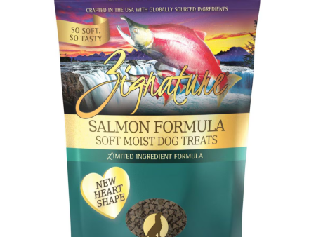 Zignature Salmon Formula Soft & Chewy Dog Treats 4 oz Fashion