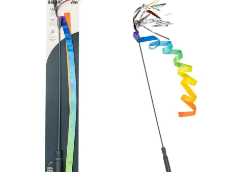 Huxley & Kent Dance & Lure Rainbow Wand Cat Toy Online