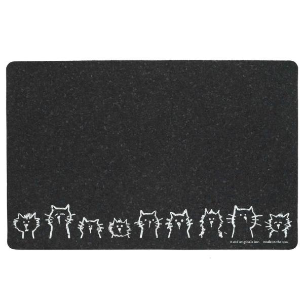 ORE Pet Petmat Recycled Rubber Cats In A Row For Cheap