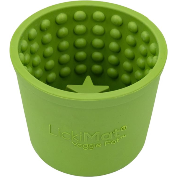 Innovative Pet Products Lickimat Yogie Mat Treat Dispenser Green for Dogs Discount