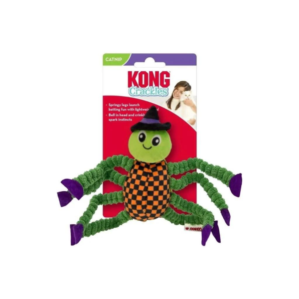 KONG Halloween Crackle Spider Cat Toy Sale