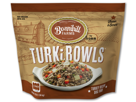 Fromm Bonnihill Farms Turkibowls Turkey 3 pack 16 oz. For Sale