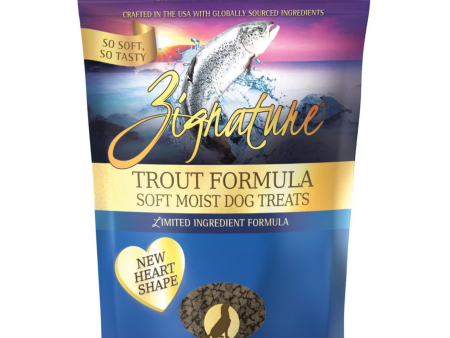 Zignature Trout Formula Soft & Chewy Dog Treats 4 oz Supply