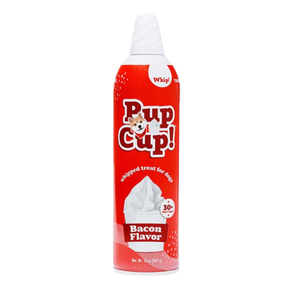 PupCup Bacon Whipped Treat for Dogs 13 oz Canister For Cheap