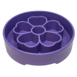 SodaPup Enriching Slow Feeder Flower Ebowl for Dogs Purple Supply