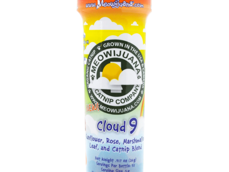 Meowijuana Cloud 9 - Catnip, Sunflower Petal, Rose Petal, and Marshmallow Leaf Blend Cheap