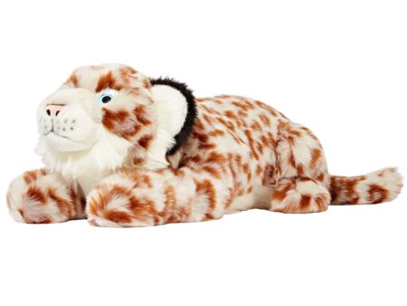 Fluff & Tuff Mongo the Snow Leopard 22  Plush Dog Toy For Discount