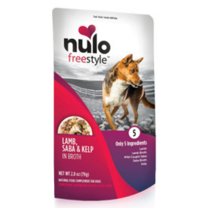 Nulo Freestyle Grain-Free Lamb, Mackerel & Kelp in Broth Dog Food Topper, 2.8 oz Online Hot Sale