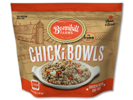 Fromm Bonnihill Farms Chickibowls Chicken 3 pack 16 oz. Cheap