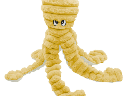 Petlou King Octopus Dog Toy, Yellow, 26  Fashion