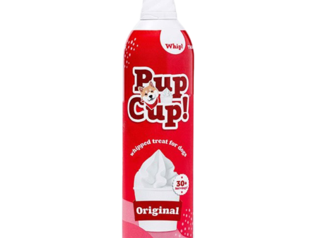 PupCup Original Whipped Treat for Dogs 13 oz Canister Supply