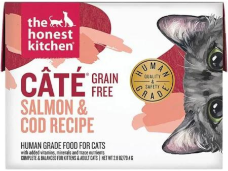 The Honest Kitchen Grain-Free Grain Free Salmon and Cod Pate 2.8 oz Fashion