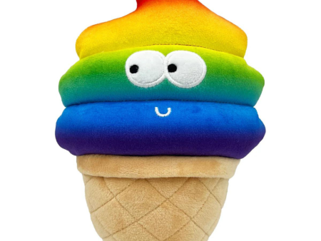 Huxley & Kent Fro-Yo Pride Plush Dog Toy Fashion