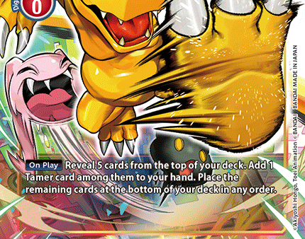 Agumon [BT1-010] (Dash Pack) [Release Special Booster Ver.1.0 Promos] Discount