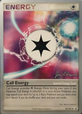 Call Energy (92 100) (Psychic Lock - Jason Klaczynski) [World Championships 2008] Sale