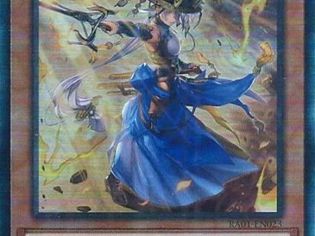 The Iris Swordsoul [RA01-EN023] Prismatic Ultimate Rare For Sale