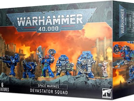 Warhammer: 40k - Space Marines - Devastator Squad on Sale