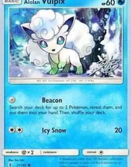 Alolan Vulpix (21 145) (Ice Path FTW - Zachary Bokhari) [World Championships 2017] on Sale