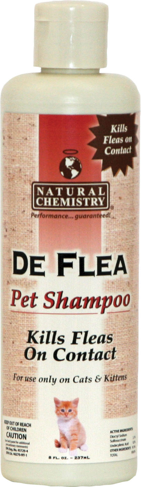 Natural Chemistry - Deflea Pet Shampoo For Cats For Sale