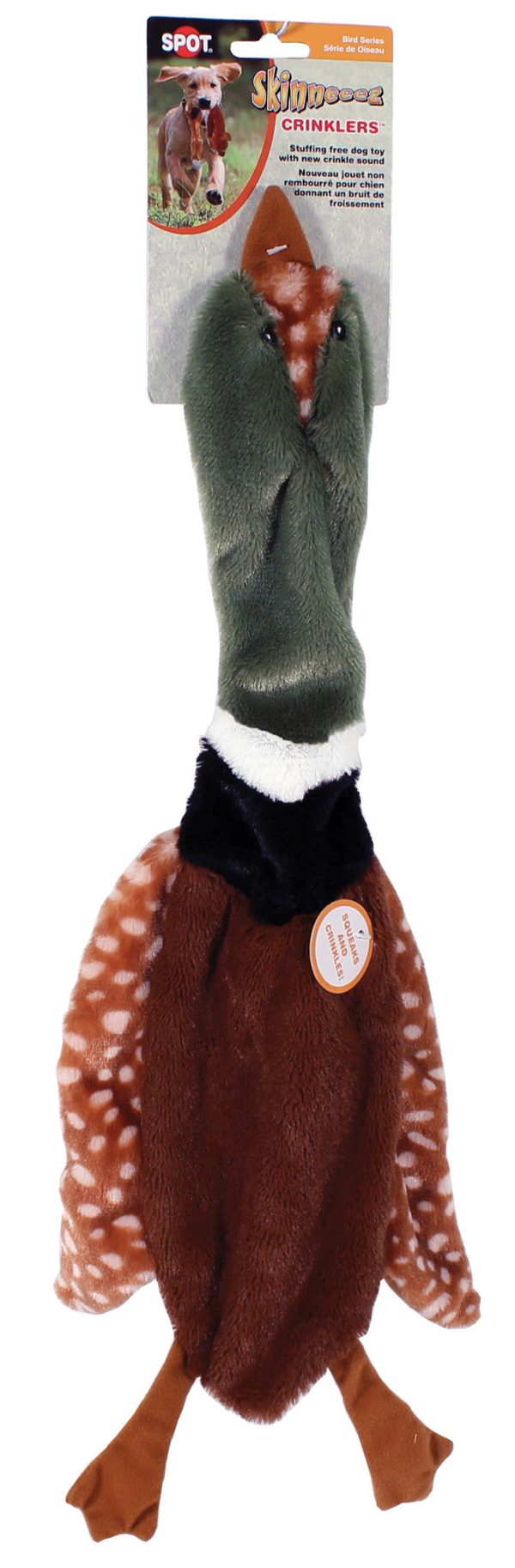 Ethical Dog - Mini Skinneeez Crinkler Bird Dog Toy For Cheap