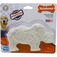 Nylabone Corp (bones) - Dental Chew Rhino Dog Toy on Sale