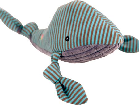 Hugglehounds - Whale Knottie Plush Corduroy Discount