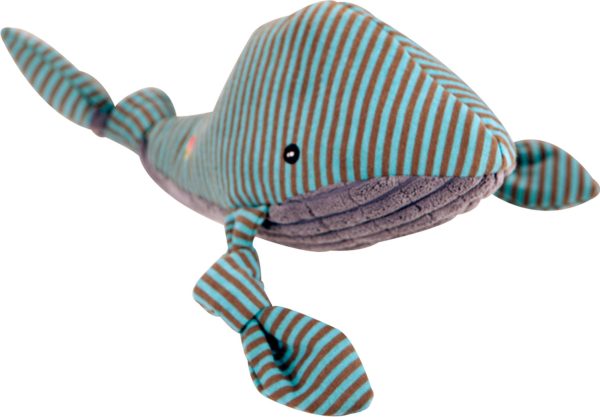 Hugglehounds - Whale Knottie Plush Corduroy Discount