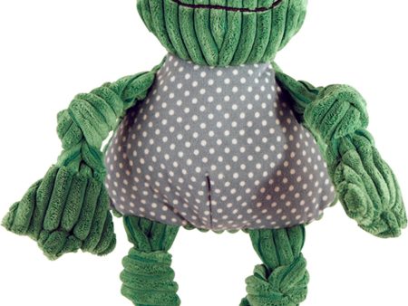 Hugglehounds - Frog Knottie Plush Corduroy For Discount