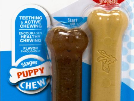 Nylabone Corp (bones) - Puppy Chew Twin Pack on Sale